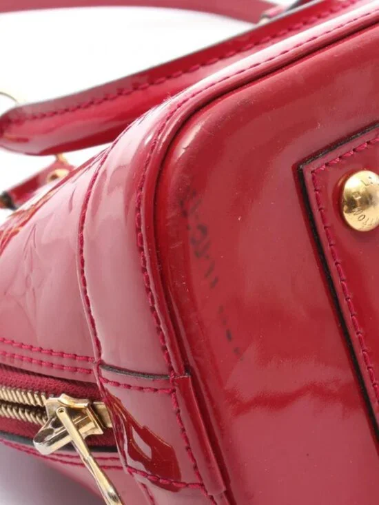 Louis Vuitton Handbag Alma BB Rose Andian Leather B - Picture 7 of 11